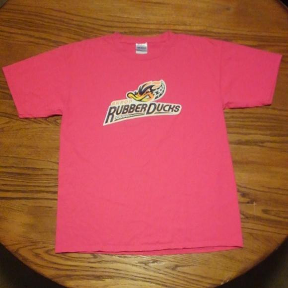 🦆 Akron Rubber Ducks Shirt Youth XL Adult Small - Picture 2 of 7